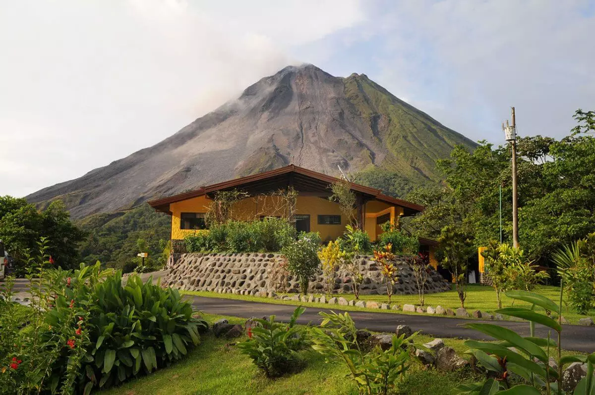 volcano view white hawk villa arenal observatory lodge