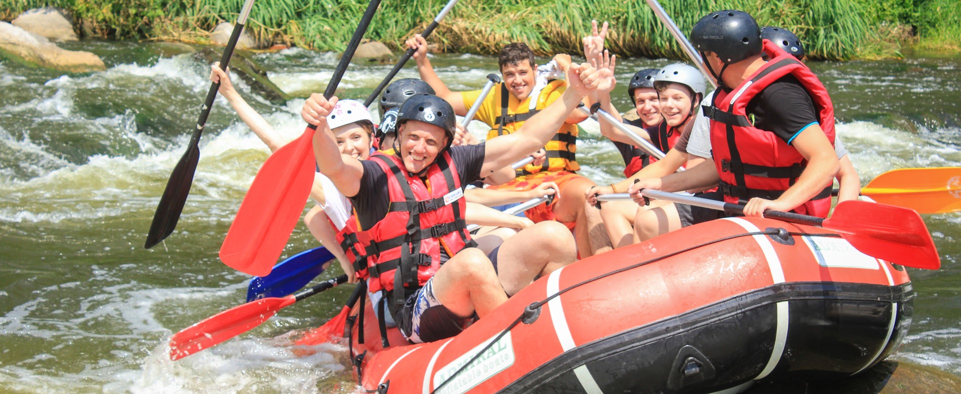 white water rafting